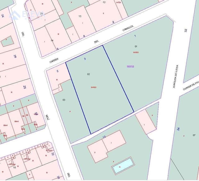 Interior del {Terreno urbanizable} a {Cataluna}