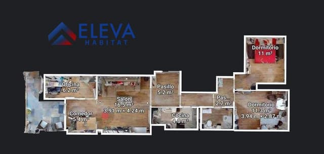 Interior del {Piso} a {PARDINYES}